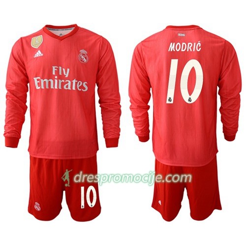 Real Madrid Dres Modric 10 Dječji Treći 2018/19 Dugim Rukavima Real Madrid Dres Modric 10 Dječji Treći 2018/19 Dugim Rukavima